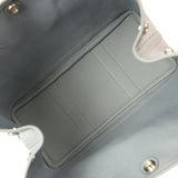Hermes Garden Party 30 Gris Pantin Officier Canvas and Negonda Palladium Hardware - Thumbnail View 7