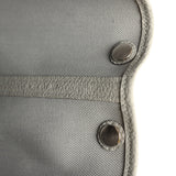 Hermes Garden Party 30 Gris Pantin Officier Canvas and Negonda Palladium Hardware - Thumbnail View 8