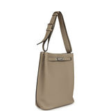 Pre-owned Hermes So Kelly 22 Gris Tourterelle Togo Palladium Hardware - Thumbnail View 2