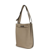 Pre-owned Hermes So Kelly 22 Gris Tourterelle Togo Palladium Hardware - Thumbnail View 5