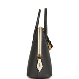 Hermes 1923 Bolide 25 Graphite and Gris Pale Epsom Gold Hardware - Thumbnail View 3