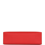 Hermes Kelly Pochette Rouge Radieux Swift Gold Hardware