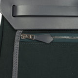 Hermes Herbag Zip PM 31 Vert Cypres Officier Canvas and Ardoise Vache Hunter Palladium Hardware