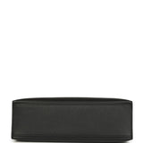 Pre-owned Hermes Special Order (HSS) Kelly Pochette Black Epsom Gold Hardware