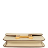 Hermes Constance Slim Wallet Craie Epsom Gold Hardware - Thumbnail View 6