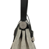 Pre-owned Hermes Herbag Zip Pegase Pop PM 31 Ecru Toile H Canvas and Black Hunter Palladium Hardware - Thumbnail View 4