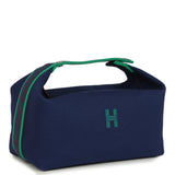 Hermes Bride-A-Brac GM Marine Canvas Palladium Hardware