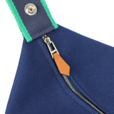 Hermes Bride-A-Brac GM Marine Canvas Palladium Hardware