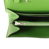 Hermes Constance Wallet To Go Vert Yucca Epsom Palladium Hardware