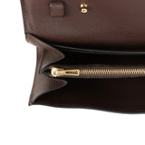 Hermes Constance Wallet To Go  Moka Evercolor Gold Hardware