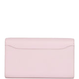 Hermes Constance Wallet To Go Mauve Pale Evercolor Palladium Hardware