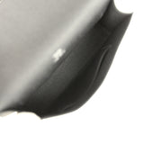 Hermes Hermesnap Wallet Black Epsom Lacquered Palladium Hardware