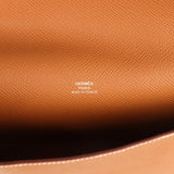 Hermes Hermesnap Wallet Gold Epsom Palladium Hardware