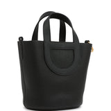 Hermes In-The-Loop 18 Black Clemence and Swift Gold Hardware