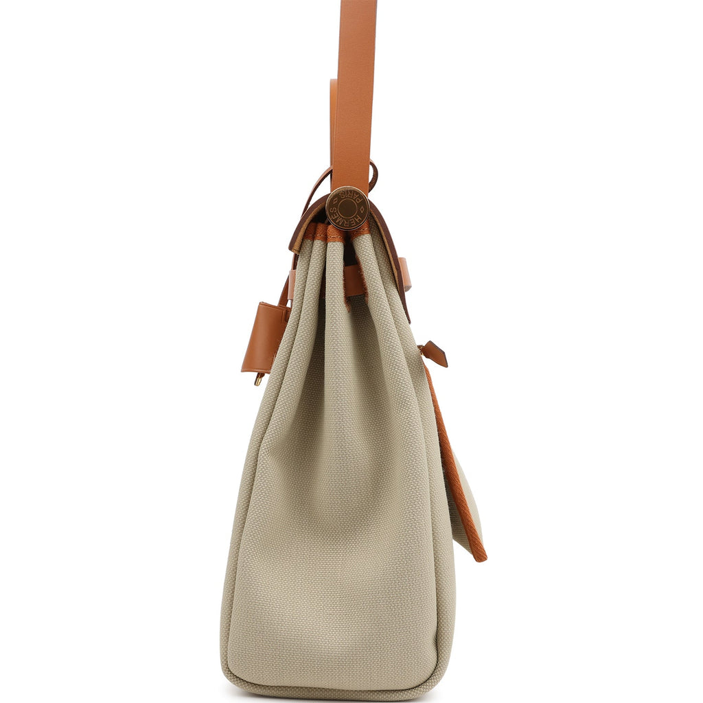Shoulder Strap Hermes Herbag Zip Pm Bag Hermes Herbag Zip Beige