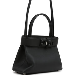 Hermes Medor Bag Black Togo and Swift Palladium Hardware