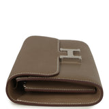 Hermes Constance Wallet To Go Etoupe Epsom Palladium Hardware