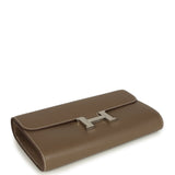 Hermes Constance Wallet To Go Etoupe Epsom Palladium Hardware