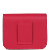 Hermes Constance Slim Wallet Framboise Verso Evercolor Palladium Hardware