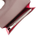 Hermes Constance Slim Wallet Framboise Verso Evercolor Palladium Hardware