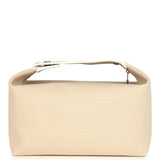 Hermes Bride-A-Brac Case GM Neutral Toile Canvas Palladium Hardware - Thumbnail View 4