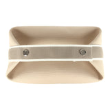 Hermes Bride-A-Brac Case GM Neutral Toile Canvas Palladium Hardware - Thumbnail View 7