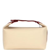 Hermes Bride A Brac Pavillon GM Naturel Canvas Palladium Hardware