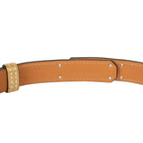 Hermes Kelly Pocket Belt 18 Dore Chevre Chamkilight Palladium Hardware