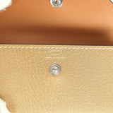 Hermes Kelly Pocket Belt 18 Dore Chevre Chamkilight Palladium Hardware