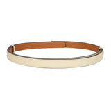 Hermes Kelly Pocket Belt 18 Craie Epsom Gold Hardware