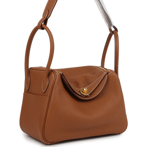 Hermes Lindy 26 Gold Clemence Gold Hardware