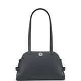 Hermes Tablier Sellier Ardoise Vache Hunter, Swift and Toile Militaire Palladium Hardware