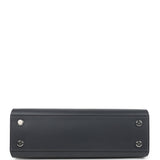 Hermes Tablier Sellier Ardoise Vache Hunter, Swift and Toile Militaire Palladium Hardware