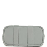 Hermes Garden Party Neo 23 Gris Pantin Negonda Palladium Hardware