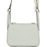 Hermes Mini Lindy Bleu Pale Clemence Gold Hardware