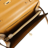 Hermes Kelly Wallet To Go Sesame Tadelakt Gold Hardware