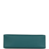 Hermes Kelly Pochette Vert Bosphore Swift Palladium Hardware