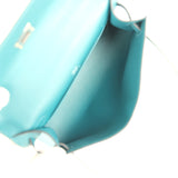Hermes Kelly Pochette Vert Bosphore Swift Palladium Hardware