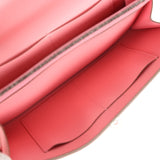 Hermes Kelly Wallet To Go Rose Confetti Epsom Palladium Hardware