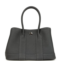 Hermes Garden Party Neo 23 Ardoise Negonda Palladium Hardware