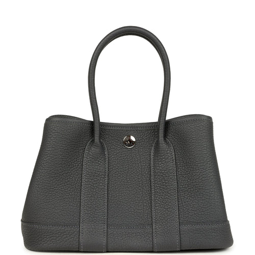 Hermes Garden Party Neo 23 Ardoise Negonda Palladium Hardware
