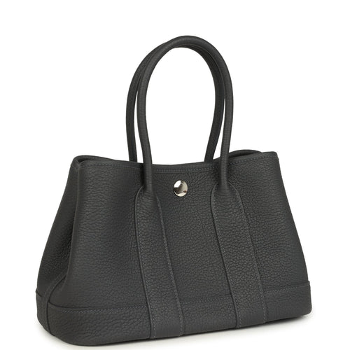 Hermes Garden Party Neo 23 Ardoise Negonda Palladium Hardware