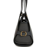 Hermes Tablier Sellier Ardoise Vache Hunter, Swift and Toile Militaire Gold Hardware