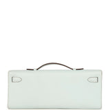 Hermes Kelly Cut Bleu Brume Swift Palladium Hardware