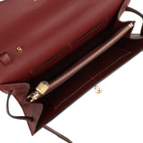 Hermes Kelly Wallet To Go Rouge H Epsom Gold Hardware
