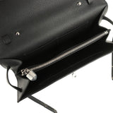 Hermes Kelly Wallet To Go Black Epsom Palladium Hardware