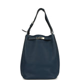 Pre-owned Hermes So Kelly 22 Bleu De Prusse Togo Palladium Hardware - Thumbnail View 6