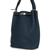 Pre-owned Hermes So Kelly 22 Bleu De Prusse Togo Palladium Hardware - Thumbnail View 2