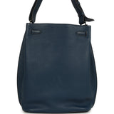 Pre-owned Hermes So Kelly 22 Bleu De Prusse Togo Palladium Hardware - Thumbnail View 4