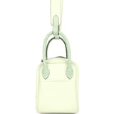 Hermes Mini Lindy Vert Fizz Swift and Matte Alligator Touch Palladium Hardware